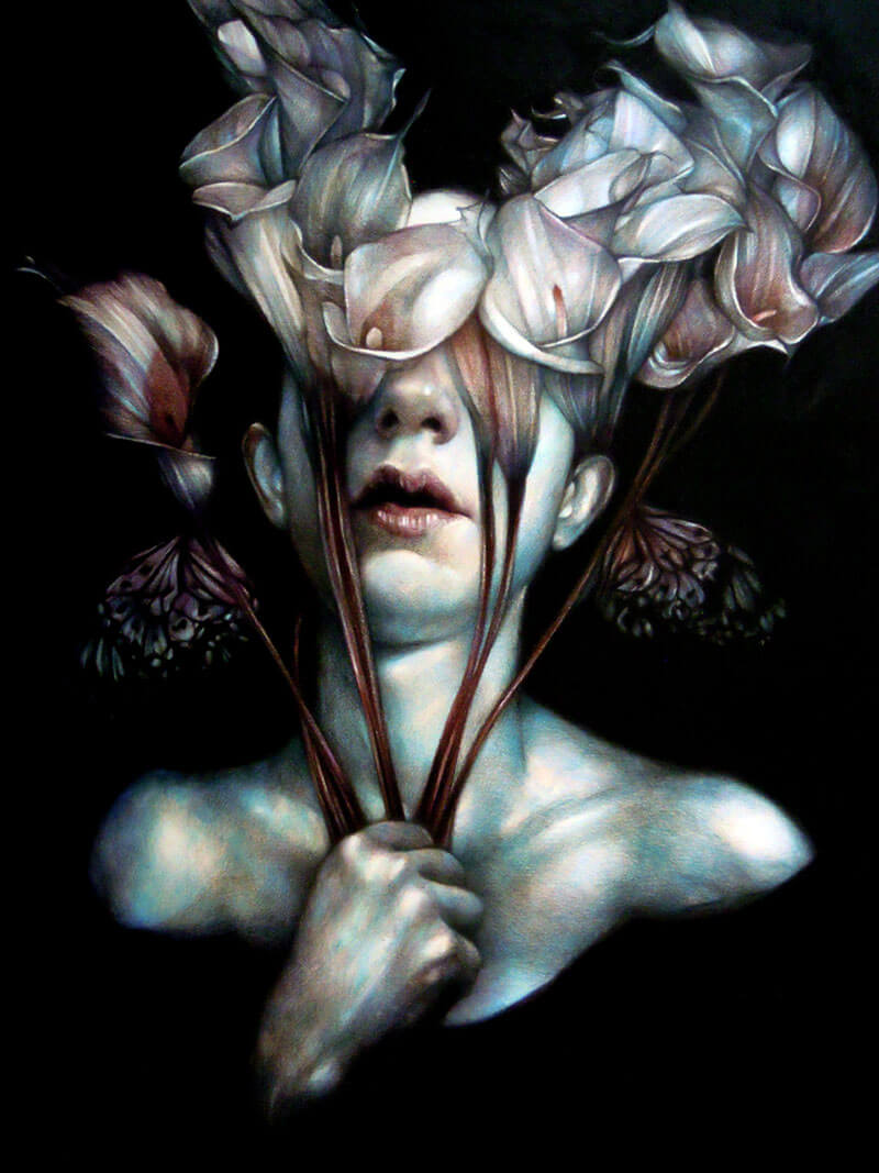 marco mazzoni disegni matite colorate