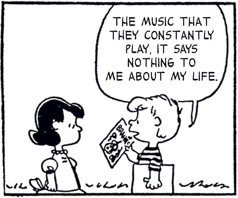 Anche Snoopy ascolta gli Smiths! • Grafica