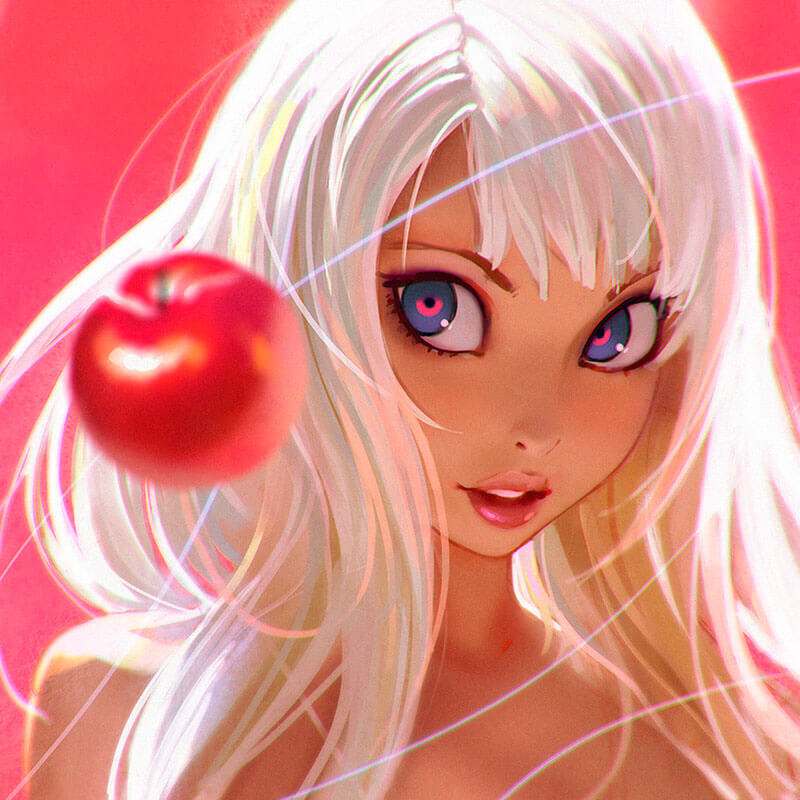 disegni manga ilya kuvshinov - Snow White