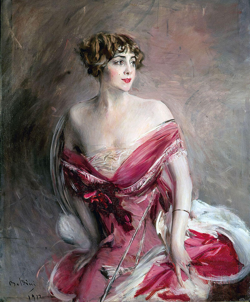 Giovanni Boldini La dama di Biarritz, 1912