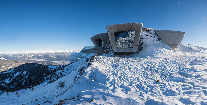 Zaha Hadid Messner Mountain Museum - Foto di Harald Wisthaler